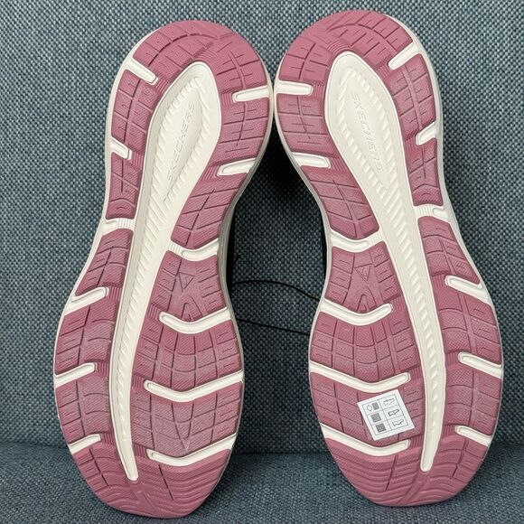 Womens black and pink Skechers Hands Free Slip-ins Edgeride sneaker size 10 - Picture 9 of 10